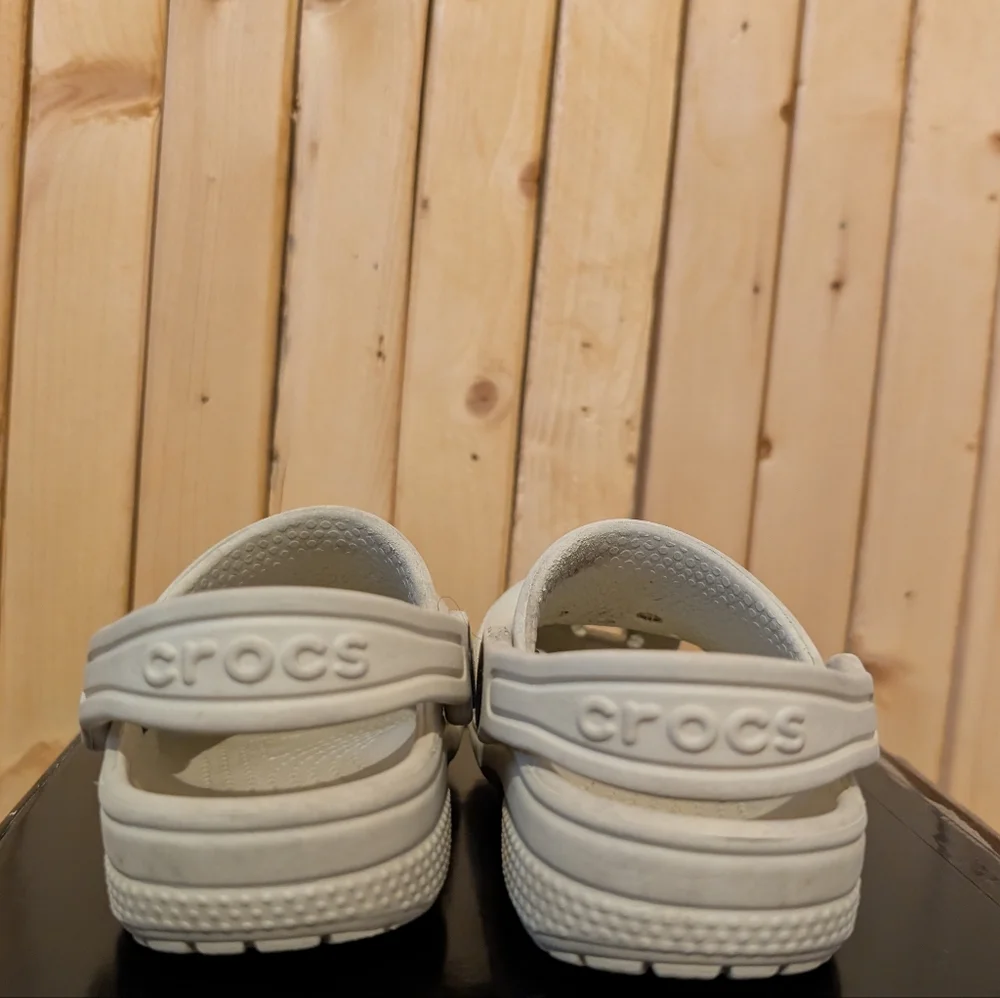 Crocs Kids Bone White Size 6 - Picture 4 of 5